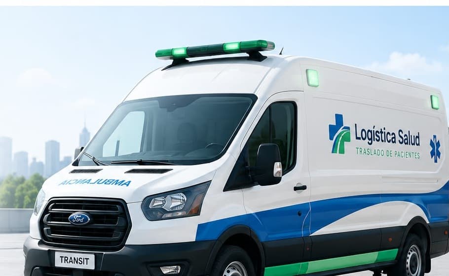 Ambulancia Logística Salud — Ford Transit